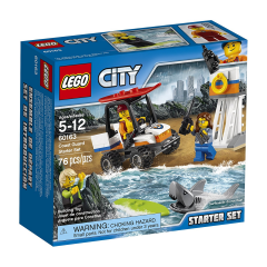 乐高 LEGO 60163 城市系列 海岸警卫队入门套装