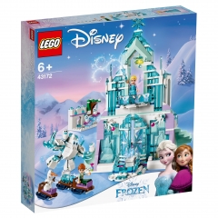 乐高 lego 积木迪士尼43172艾莎公主冰雪奇缘城堡女孩系列儿童益智玩具